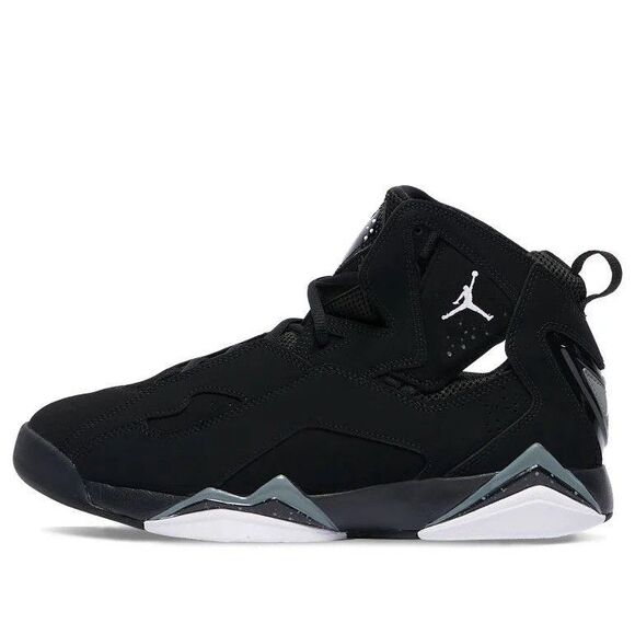 Size 13 Nike Air Jordan True Flight Black White Cool Grey Mens 342964-010 main image 5